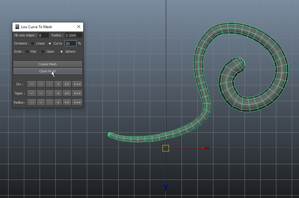 CurveToMesh